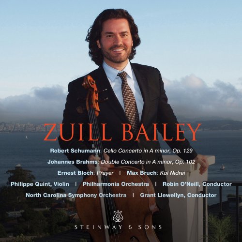 Zuill Bailey - Schumann, Brahms & Others: Works for Cello & Orchestra (2019) [Hi-Res]