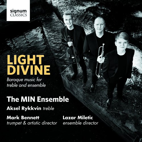 The MIN Ensemble, Aksel Rykkvin, Mark Bennett - Light Divine: Baroque music for treble and ensemble (2018) CD-Rip