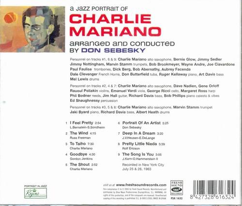 Charlie Mariano - A Jazz Portrait Of Charlie Mariano (2005)