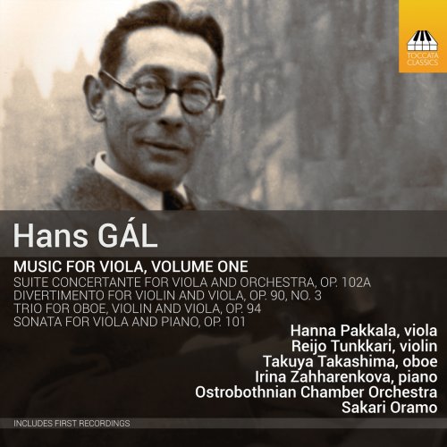 Hanna Pakkala - Gál: Music for Viola, Vol. 1 (2019) [Hi-Res]