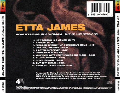 Etta James - How Strong Is A Woman (The Island Sessions) (1993)