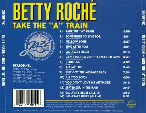 Betty Roché - Take the "A" Train (1994) CD Rip