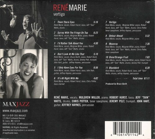 Rene Marie - Vertigo (2001)