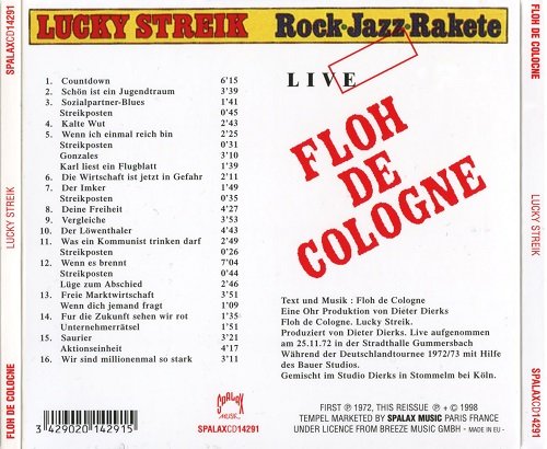 Floh de Cologne - Lucky Streik (Reissue) (1972/1998)