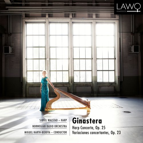 Sidsel Walstad - Ginastera: Harp Concerto, Op. 25 / Variaciones concertantes, Op. 23 (2019)