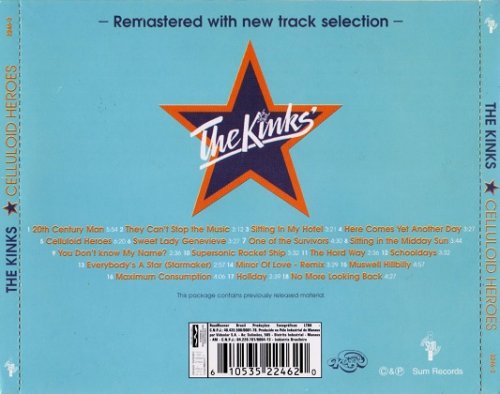 The Kinks - The Kinks Greatest - Celluloid Heroes (2001)