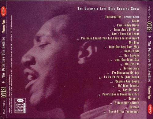 Otis Redding - Otis! The Definitive Otis Redding (4CD Boxset 1993)