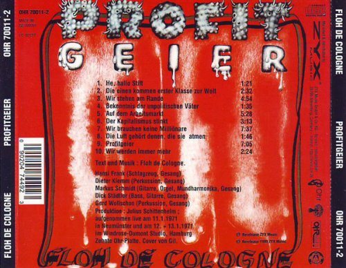 Floh De Cologne - Profitgeier (Reissue) (1971/1999)