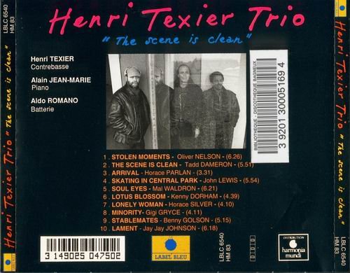 Henri Texier Trio - The Scene Is Clean (1991)