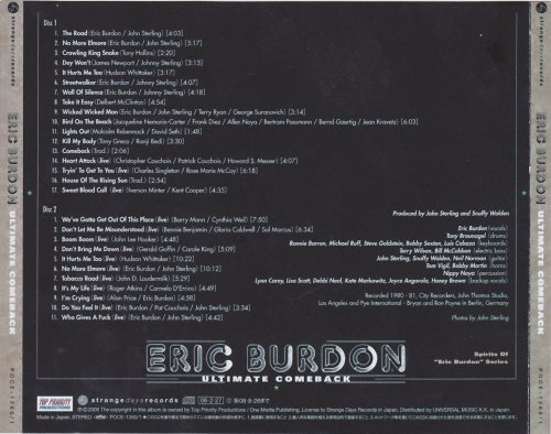 Eric Burdon - Ultimate Comeback (2008)