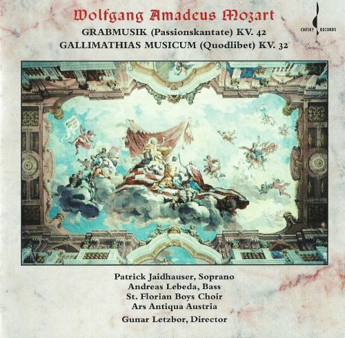 Ars Antiqua Austria, Gunar Letzbor - Mozart: Grabmusik, Gallimathias Musicum (1998)