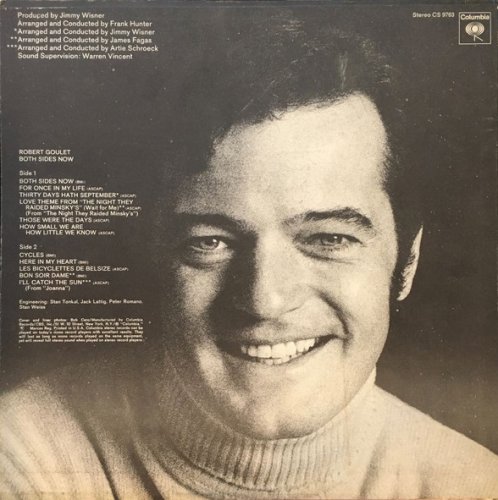 Robert Goulet - Both Sides Now (1969)