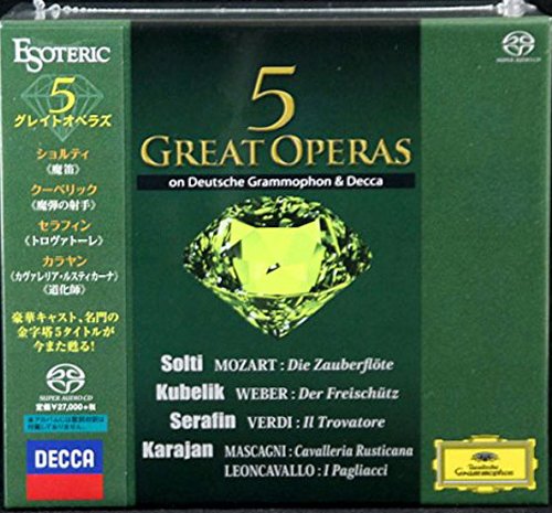 VA - 5 Great Operas on Deutsche Grammophon & Decca (2014)