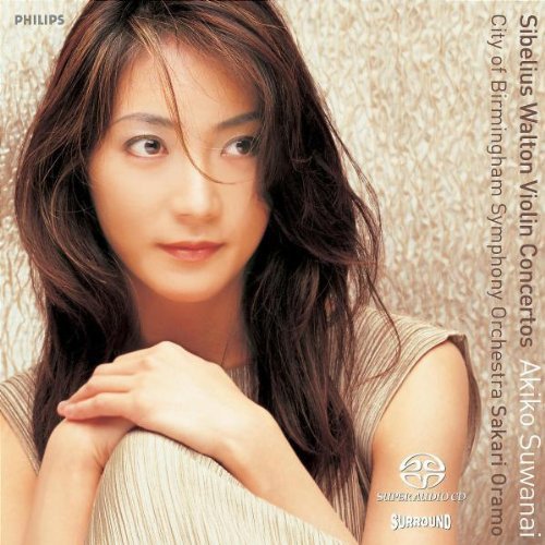 Akiko Suwanai - Sibelius & Walton: Violin Concertos (2003) [SACD]