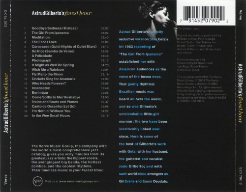 Astrud Gilberto - Astrud Gilberto's Finest Hour (2001)