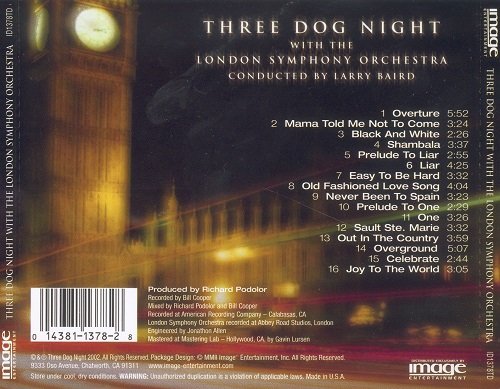 Three Dog Night - With The London Symphony Orchestra (2002)