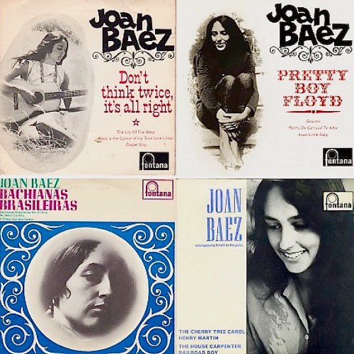 Joan Baez - Her Classic 1960s British EPs (2019) [Hi-Res]