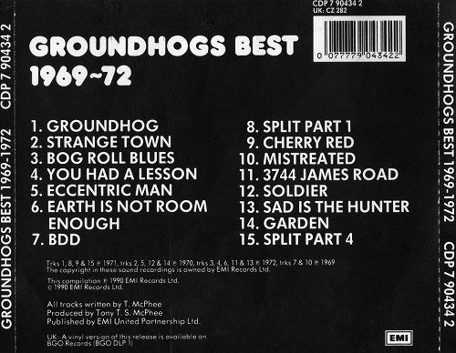 Groundhogs - Groundhogs Best 1969-72 (1990)