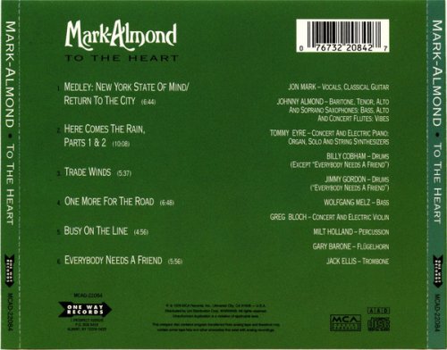 Mark-Almond - To The Heart (Reissue) (1976)