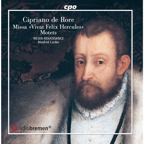 Weser-Renaissance Bremen feat. Manfred Cordes - Rore: Missa vivat felic Hercules & Motets (2019)