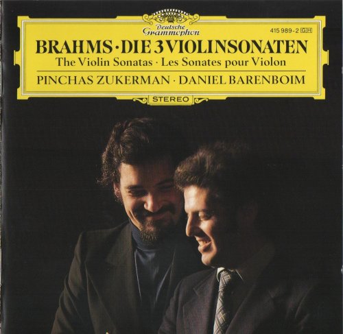 Pinchas Zukerman, Daniel Barenboim - Brahms: The Violin Sonatas (1990)