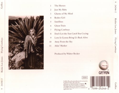 Rickie Lee Jones - Flying Cowboys (1989) Lossless