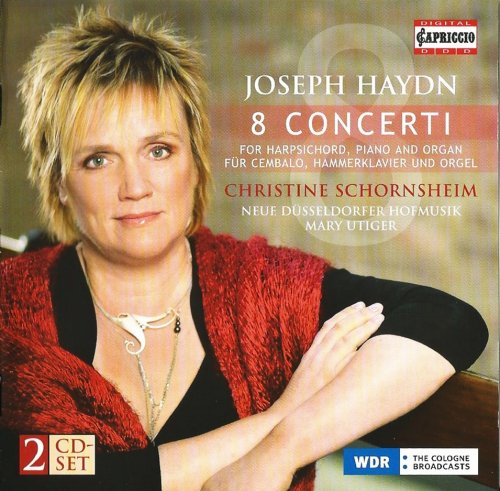 Christine Schornsheim - Haydn: 8 Concerti For Harpsichord, Piano & Organ (2009)