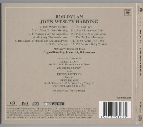 Bob Dylan - John Wesley Harding (2003)