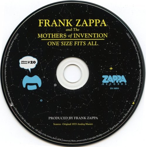 Frank Zappa - One Size Fits All (Remastered, Reissue 2012)