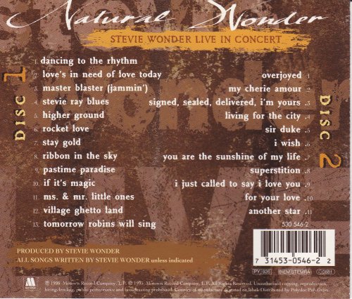 Stevie Wonder - Natural Wonder (1995)