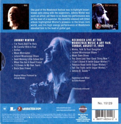 Johnny Winter - The Woodstock Experience (2009) {Limited Edition}