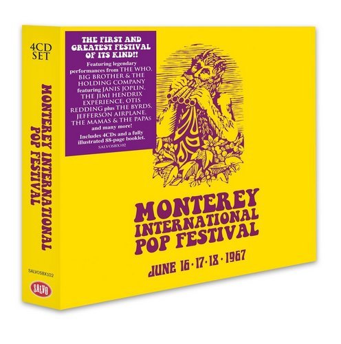 VA - Monterey International Pop Festival, June 16-17-18, 1967 [4CD Box Set] (1992) [Reissue 2013]
