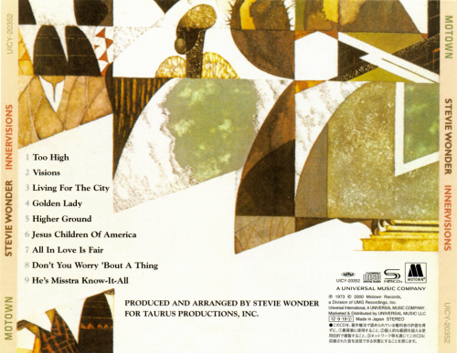 Stevie Wonder - Innervisions (SHM-CD 2012)