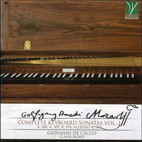 Giovanni De Cecco - Mozart: Complete Keybord Sonatas, Vol. 3: K. 309, K. 312, K. 576 & K. 280 (2019)