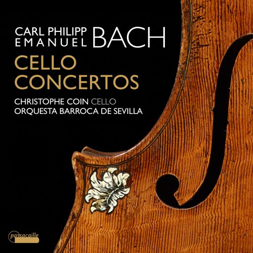 Christophe Coin - C.P.E. Bach: Cello Concertos - Christophe Coin (2019) [Hi-Res]