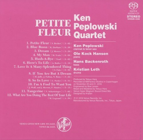 Ken Peplowski Quartet - Petite Fleur (2019) [SACD]