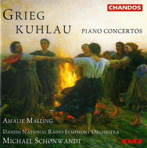 Amalie Malling - Grieg, Kuhlau: Piano Concertos (1998)