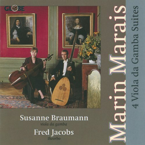 Susanne Braumann, Fred Jacobs - Marais: 4 Viola da Gamba Suites (1995)