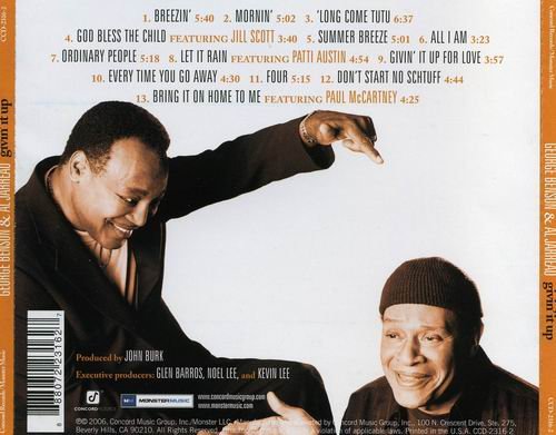 George Benson & Al Jarreau - Givin' It Up (2006)