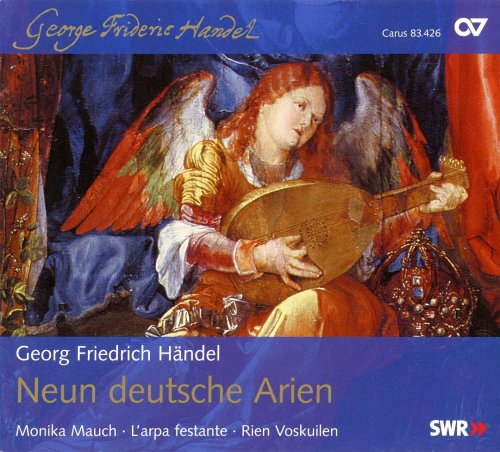 Monika Mauch, L’arpa festante, Rien Voskuilen - Handel: Neun deutsche Arien (2008)