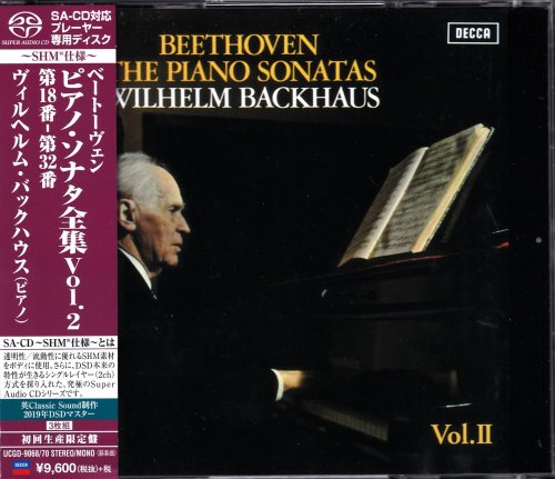 Wilhelm Backhaus - Beethoven: The Piano Sonatas Vol. 2 (1952-1969) [2019 SACD]