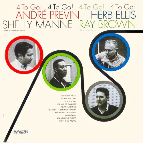 André Previn, Herb Ellis, Shelly Manne, Ray Brown - 4 To Go! (2019) [Hi-Res]