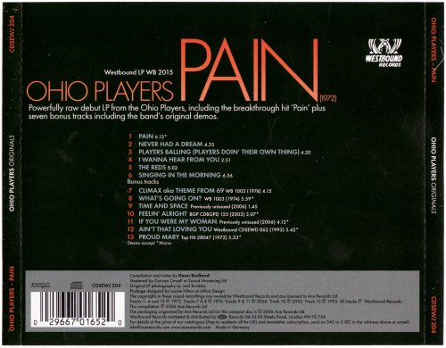 Ohio Players - Pain (2006)
