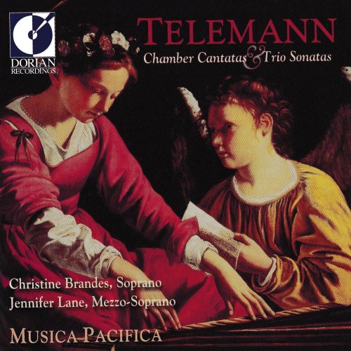 Musica Pacifica, Christine Brandes, Jennifer Lane - Telemann: Chamber Cantatas & Trio Sonatas (2001)