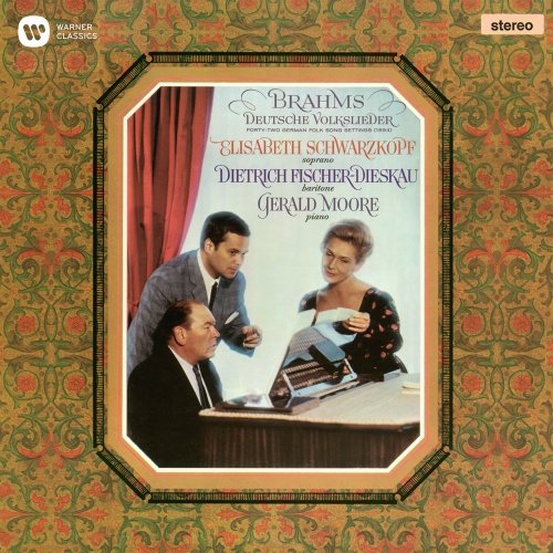 Elisabeth Schwarzkopf, Dietrich Fischer-Dieskau & Gerald Moore - Brahms: Deutsche Volkslieder, WoO 33 (2019) [Hi-Res]
