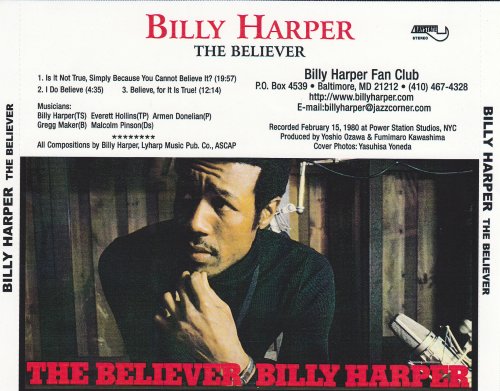 Billy Harper - The Believer (1980)