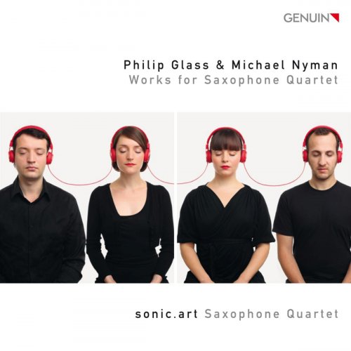 Sonic Art Saxophone Quartet - Glass & Nyman: Works For Saxophone Quartet (2011) [Hi-Res]
