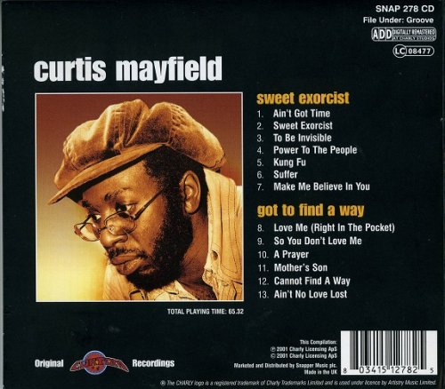 Curtis Mayfield - Sweet Exorcist '74 / Got to Find a Way '74 (2006)