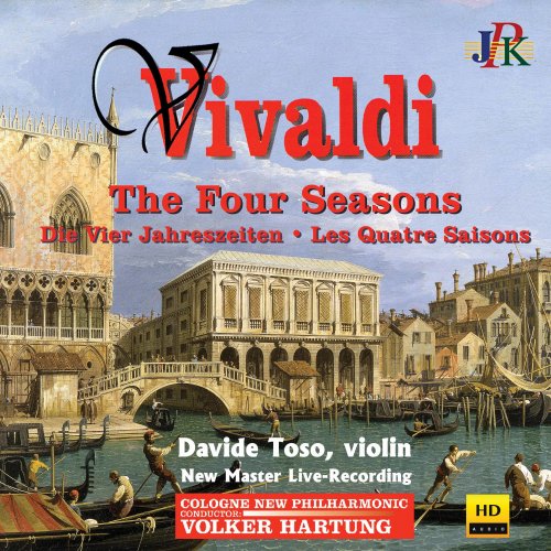 Cologne New Philharmonic, Davide Toso & Volker Hartung - Vivaldi: The Four Seasons (Live) (2019) [Hi-Res]
