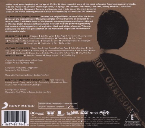 Roy Orbison - The Monument Singles Collection (1960 - 1964) (2011)